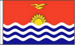 Kiribati Hand Waving Flags